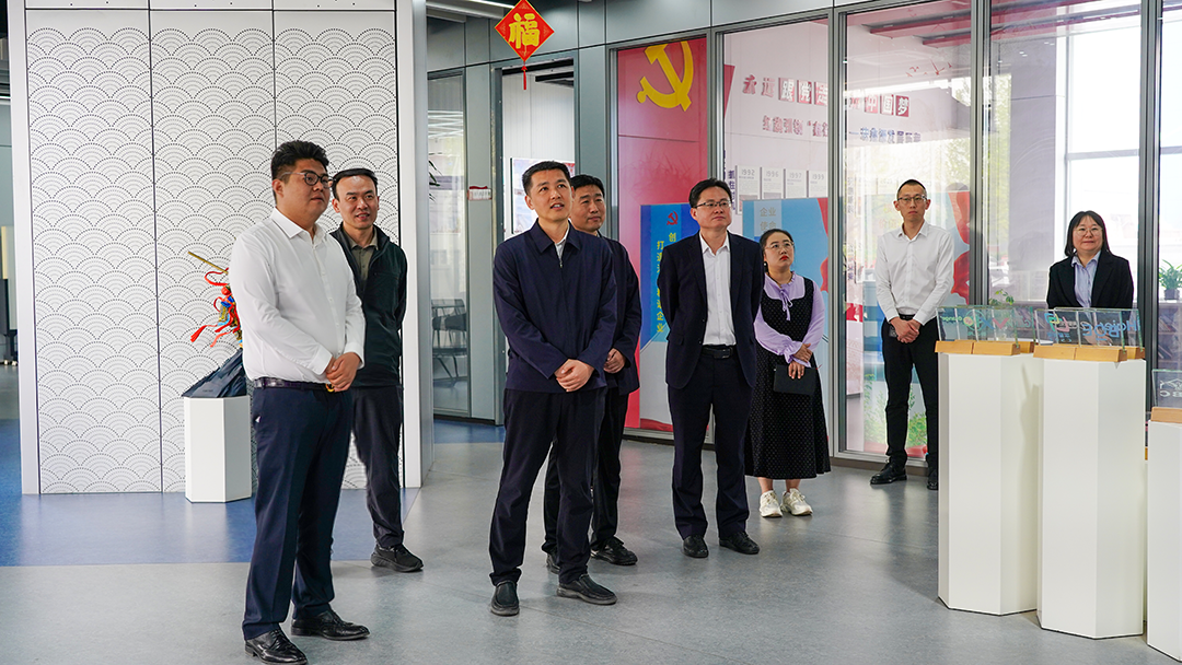 博兴县委副书记、代县长孔磊一行到访LEHU乐虎66调研产业发展情况(图1)